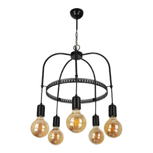 Lampa wisząca Llandudno E27 metalowa w różnych kolorach i rozmiarach [lux.pro] - premiumXL