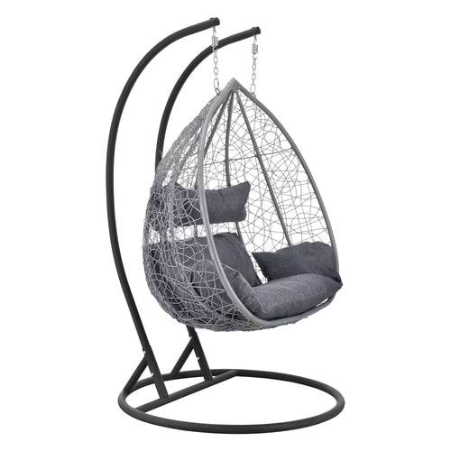 2-osobowy fotel wiszący Capileira w różnych kolorach kolory en.casa