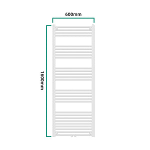 Grzejnik ręcznikowy Voss w różnych kolorach i rozmiarach kolory i rozmiary [neu.haus]