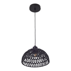Lampa wisząca Alton metal+rattan [lux.pro]