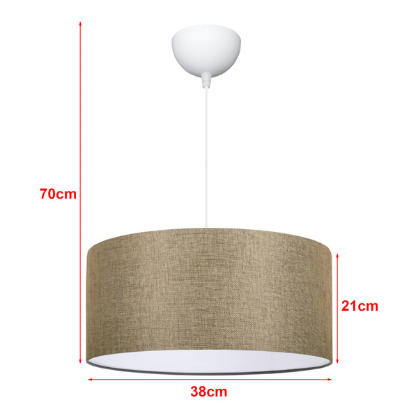 Lampa wisząca Sutton w różnych kolorach [lux.pro]