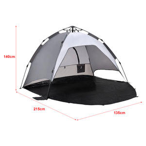 Namiot plażowy Mullsjö Pop Up 215x135x140cm [pro.tec]