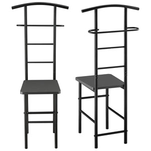 Fotel męski Anaheim 107x45x45 cm z wieszakiem na ubrania en.casa