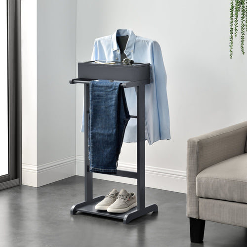 Stojak na walety Lulboll 44x35x110 cm [en.casa]