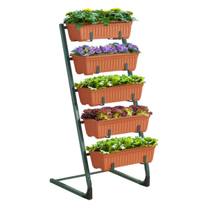 Schody roślinne Schiedam 54,5x50x115cm 5-stopniowe [en.casa]