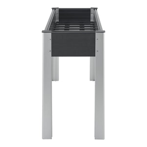 Podwyższone łóżko Beverwijk ciemnoszare w różnych rozmiarach. Rozmiary [en.casa]