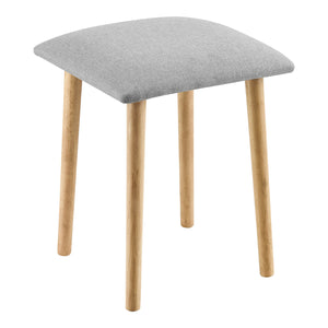 Stołek Gera 45,5 x 36 x 36 cm Tapicerowany w różnych kolorach en.casa