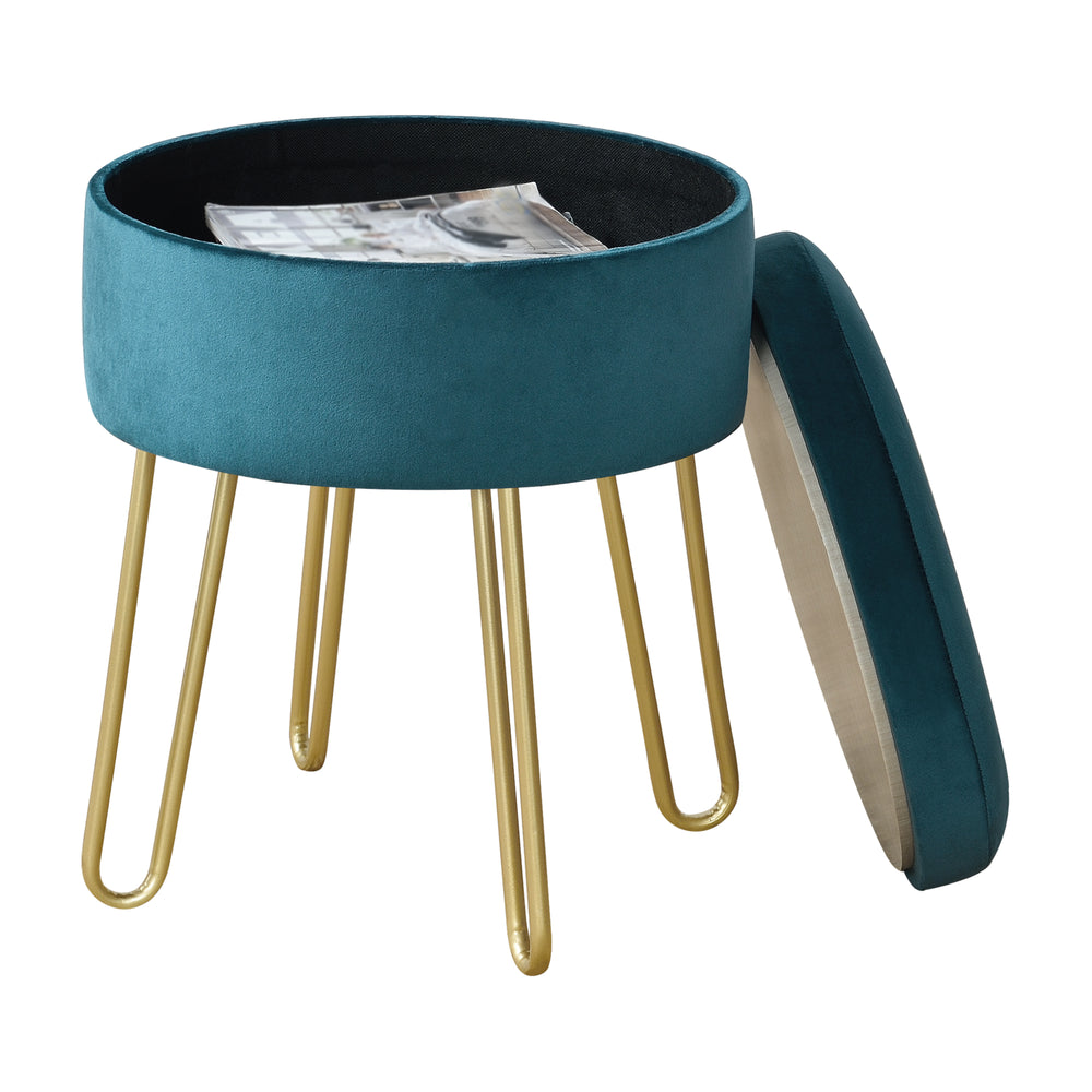 Stołek Siders 48x38x38 cm rama MDF/metal różne kolory kolory en.casa