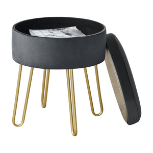 Stołek Siders 48x38x38 cm rama MDF/metal różne kolory kolory en.casa