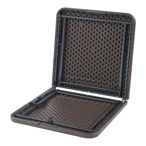 Stół składany z regulacją wysokości Adelfia 120x60cm [en.casa]