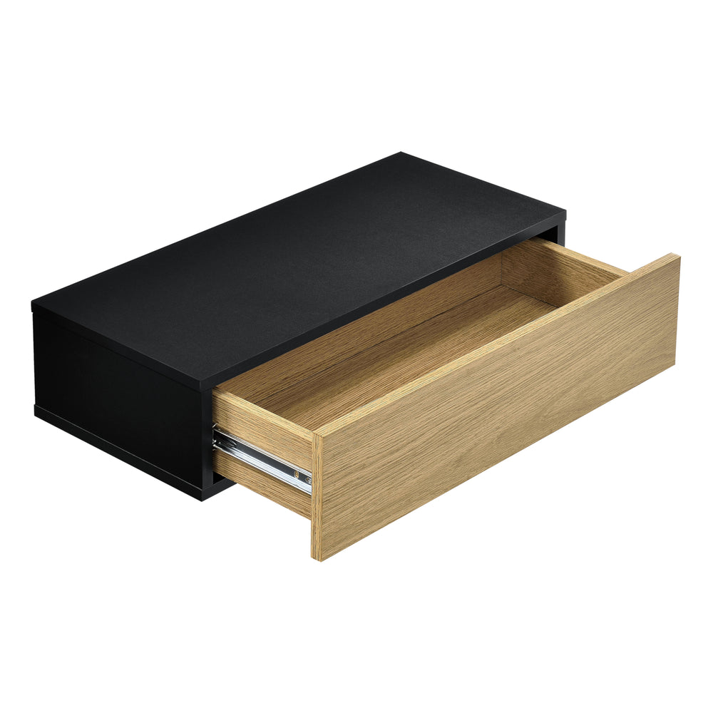 Wandregal Antilles 50x24x12 cm mit Schublade in versch. Farben en.casa - premiumXL