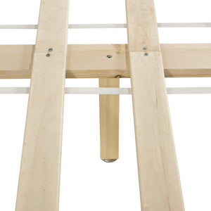 Łóżko drewniane Vimmerby w różnych rozmiarach i kolorach en.casa