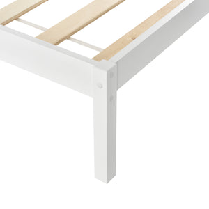 Łóżko drewniane Vimmerby w różnych rozmiarach i kolorach en.casa