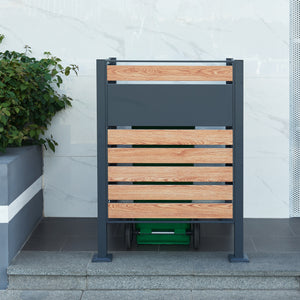 Ogrodzenie kosza na śmieci Uusikaupunki [en.casa]