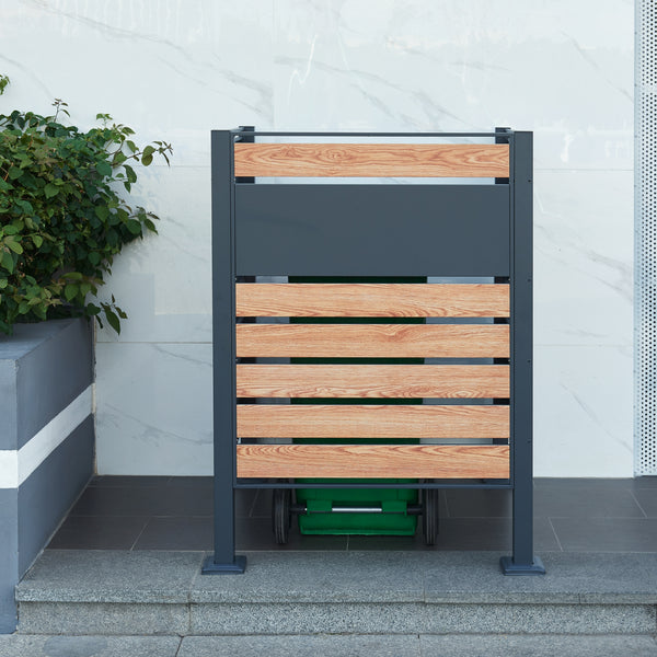 Ogrodzenie kosza na śmieci Uusikaupunki [en.casa]