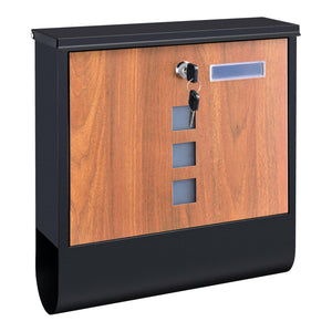 Skrzynka na listy Sanitz 34x31x10cm stal w różnych kolorach [en.casa]