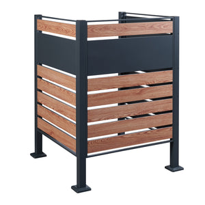 Ogrodzenie kosza na śmieci Uusikaupunki [en.casa]