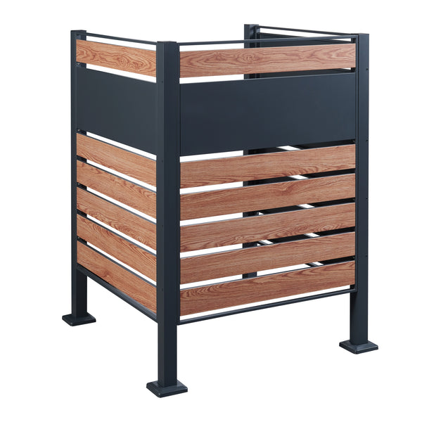 Ogrodzenie kosza na śmieci Uusikaupunki [en.casa]