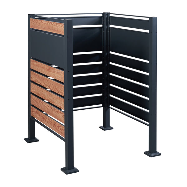 Ogrodzenie kosza na śmieci Uusikaupunki [en.casa]