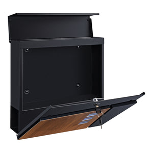 Skrzynka na listy Alfstedt 37x37x10,5 cm stal w różnych kolorach [en.casa]