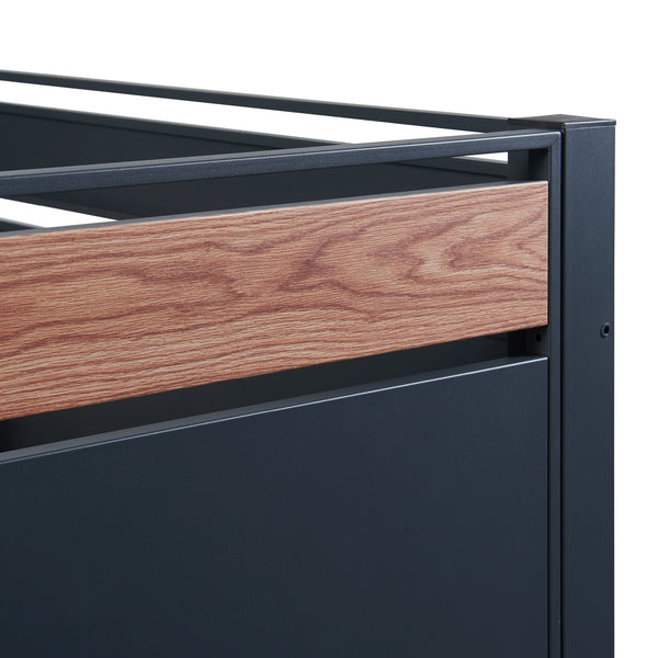 Ogrodzenie kosza na śmieci Uusikaupunki [en.casa]