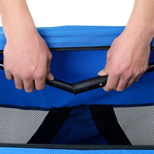 Składana transportowa skrzynia dla psa od rozmiaru S do XXXXL Transportowa skrzynia w 4 różnych kolorach [pro.tec]