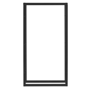 Regał na drewno kominkowe Kasan czarny w różnych kolorach en.casa