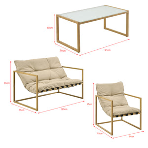 Zestaw mebli ogrodowych Dallas w różnych kolorach kolory casa.pro