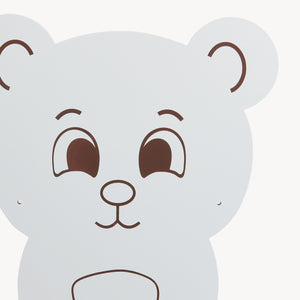 Półka ścienna dla dzieci Korsør biała [en.casa]