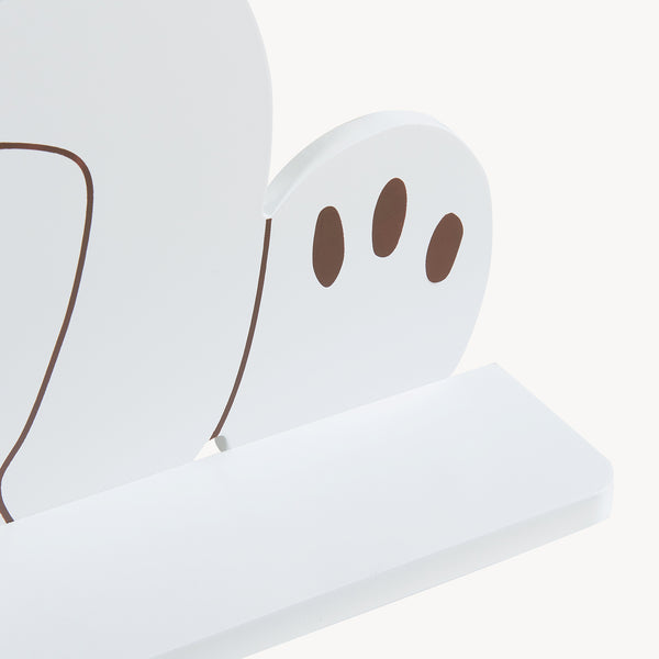 Półka ścienna dla dzieci Korsør biała [en.casa]