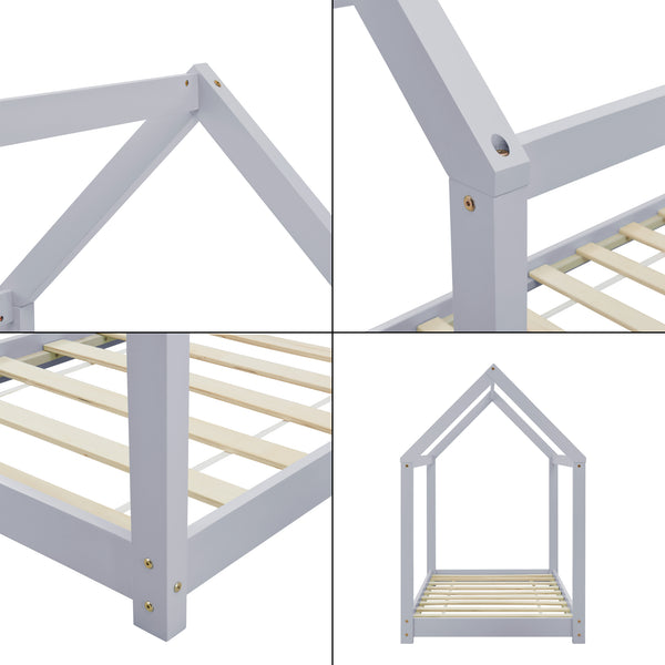 Łóżeczko dziecięce Netstal Haus w różnych rozmiarach i kolorach [en.casa]