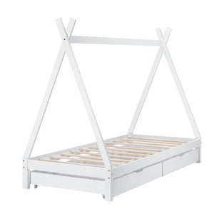 Łóżeczko dziecięce Maine 90x200 cm z szufladami [en.casa]