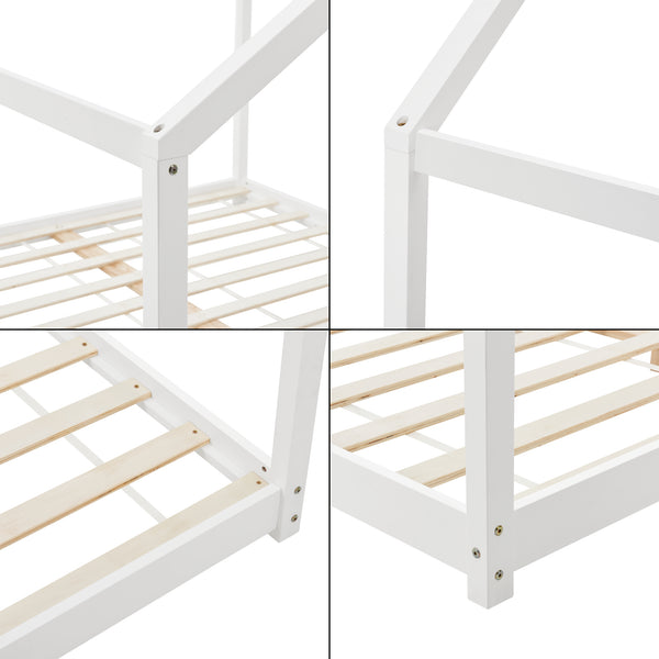 Cot Cerro w różnych rozmiarach Rozmiary Biały [en.casa]