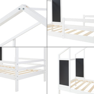 Łóżko dziecięce Lorenskog z materacem 90x200 cm w różnych kolorach. kolory [en.casa]