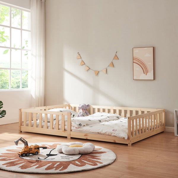 Łóżko podłogowe Tanna [en.casa]