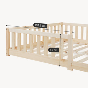 Łóżko podłogowe Tanna [en.casa]