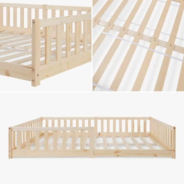 Łóżko podłogowe Tanna [en.casa]