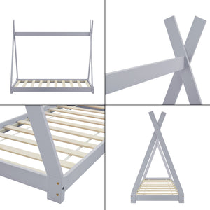 Łóżeczko dziecięce Onejda w różnych rozmiarach i kolorach [en.casa]