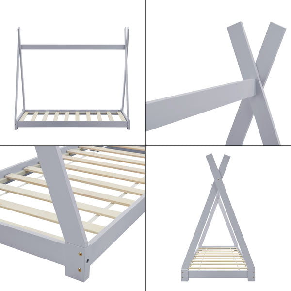 Łóżeczko dziecięce Onejda w różnych rozmiarach i kolorach [en.casa]