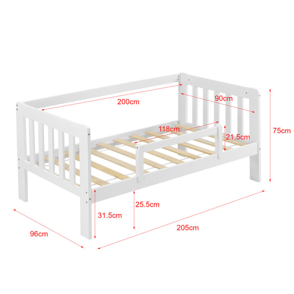 Łóżeczko dziecięce Selfoss w różnych kolorach i rozmiarach [en.casa]