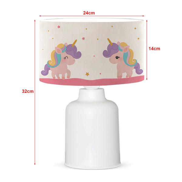 Lampa stołowa Macclesfield 1xE27 z różnymi motywami [lux.pro]