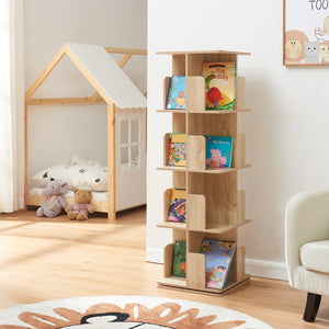 Talöpintaa regał obrotowy 129x40x40 cm [en.casa]