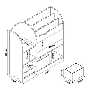 Półka dla dzieci Lysekil [en.casa]