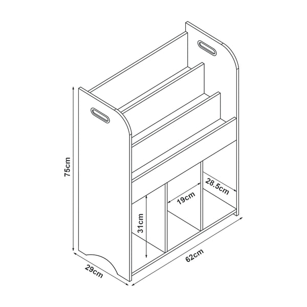 Półka dla dzieci Røyrvik [en.casa]