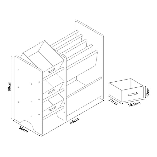 Półka dla dzieci Vimianzo [en.casa]