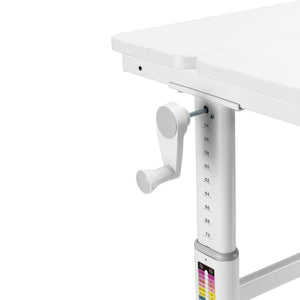 Biurko dziecięce Sauda z wysokim krzesełkiem [en.casa]