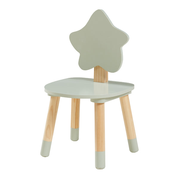 Biurko dziecięce z krzesłem Lallega z motywem księżyca i gwiazd [en.casa]