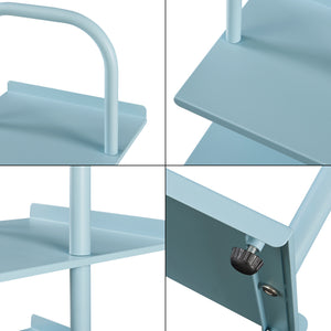 Półka na buty dziecięce Poytya stal 96x30x27 cm [en.casa]