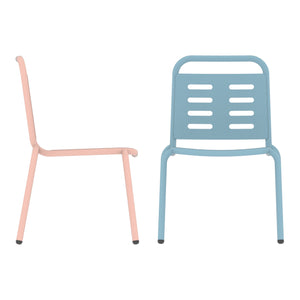 Stalowy fotelik dziecięcy Etroubles wielokolorowy [casa.pro]