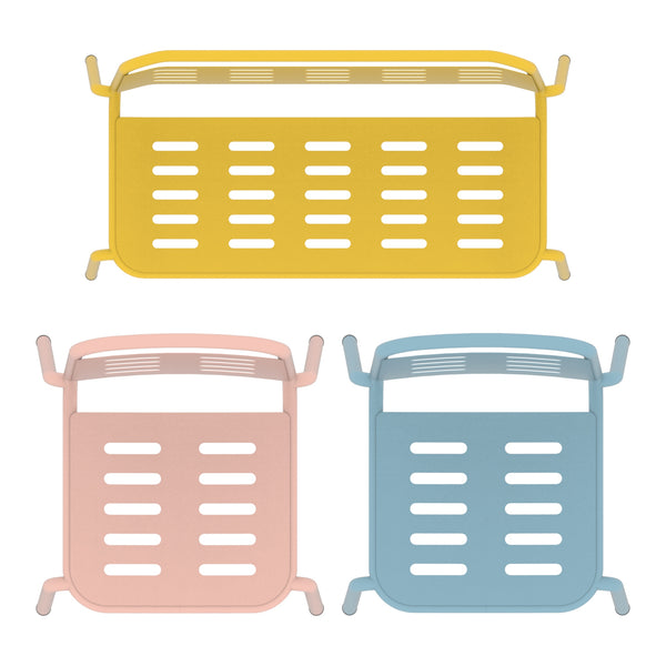 Stalowy fotelik dziecięcy Etroubles wielokolorowy [casa.pro]